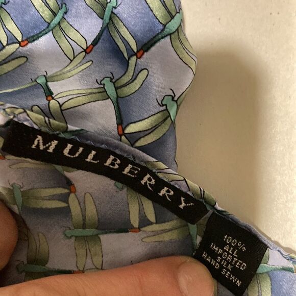 Mulberry silk scarf   - Picture 6 of 8